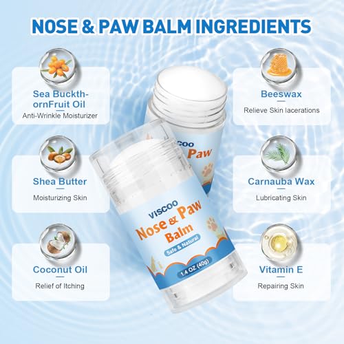Viscoo 4 Pack Dog Paw Balm, Dog Paw Pad Balm thumb #1