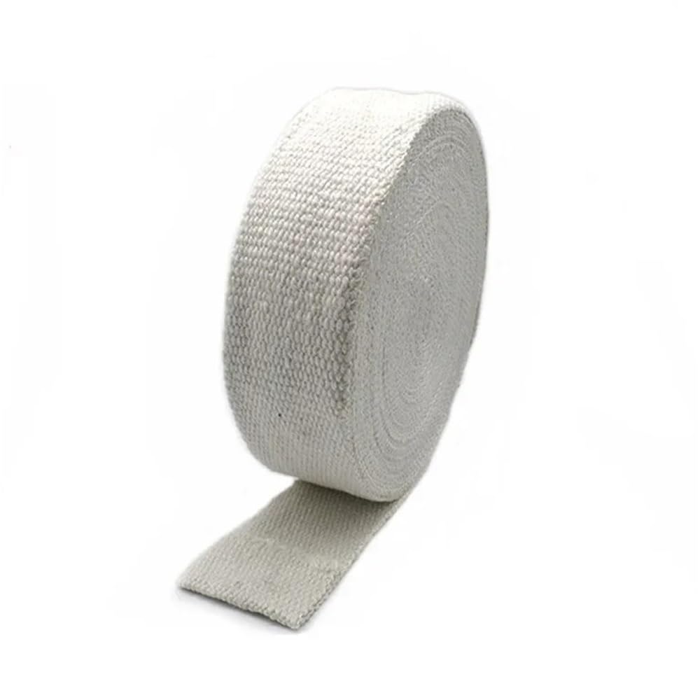 Corda in fibra di vetro per stufe, Corda di tenuta intrecciata in fibra vetro ad alta temperatura, larghezza 30 mm, spessore 3, lunghezza 1 M-40 M | 5M