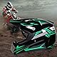 HUSHUI Motocross Helm, Profi Motocross Helm Motocross Dirt Bike Offroad Motorradhelm Set Full Face MTB Helm mit Schutzbrille Handschuhe Gesichtsbedeckung, Motorradhelm