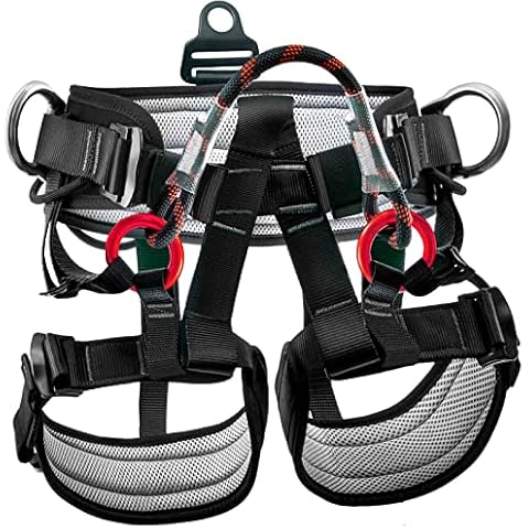 HandAcc Climbing belts, Thicken Professional Large Size Safety Seat Belts for Tree Climbing, Rescuing Work, Rappelling Cover