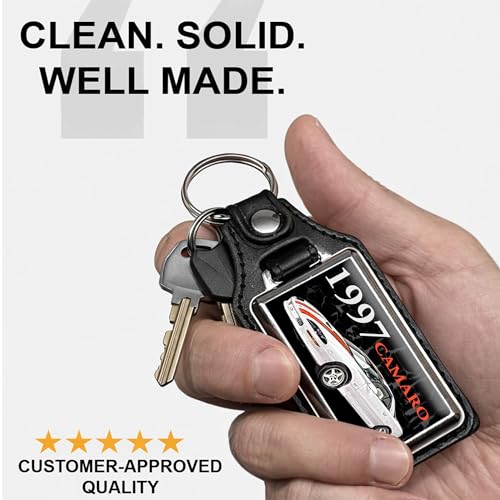 Image of Brotherhood Car Key Chain for Camaro - Classic Models Keychain for Men and Women Gift Key Ring - -