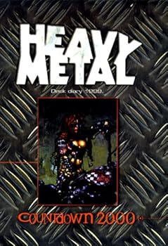 Hardcover Heavy Metal Desk Diary 1999 Book