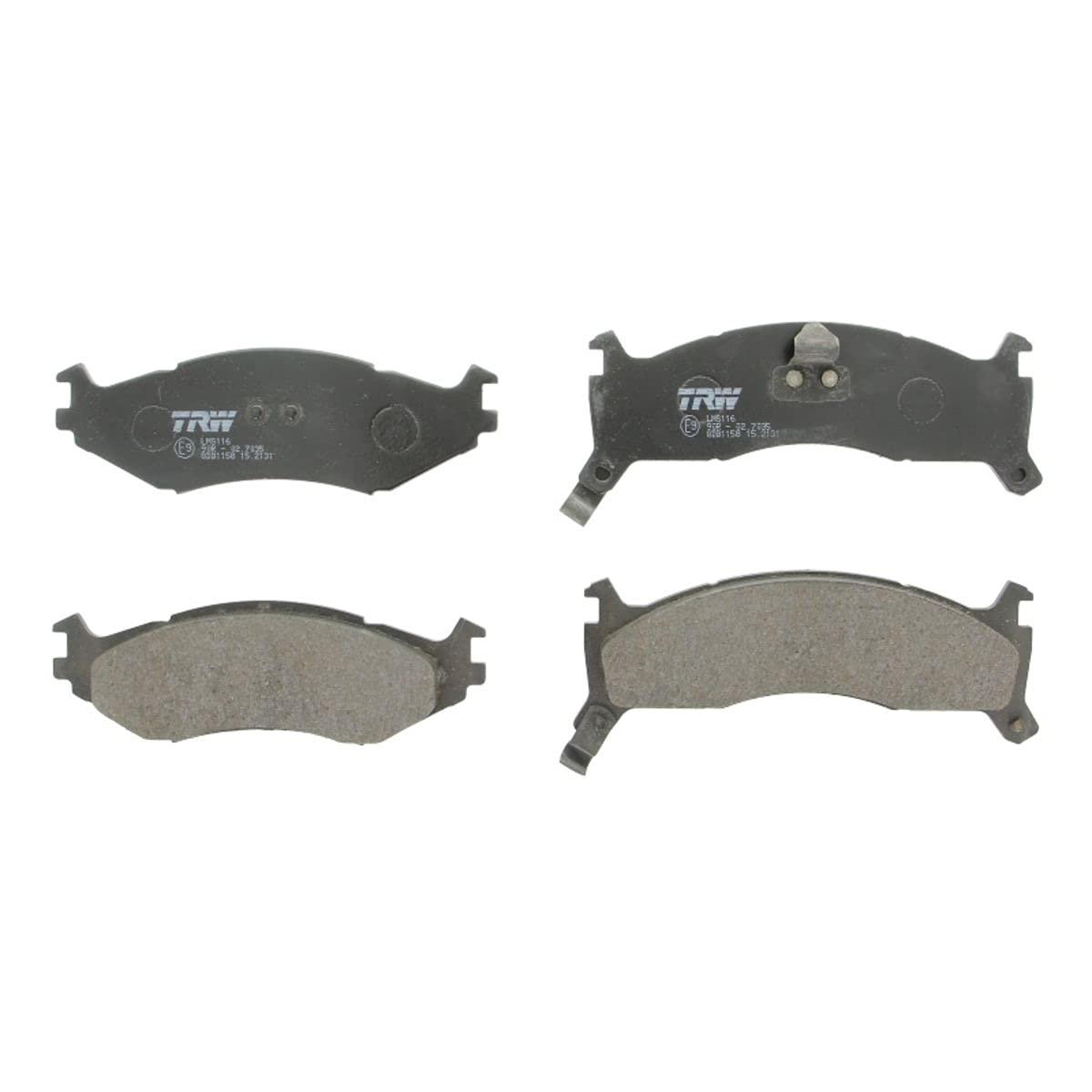 Trw GDB1158 Kit Pastiglie Freno, Freno A Disco-image