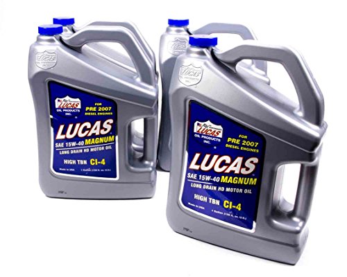 Lucas Oil 10076-4 15w-40 Magnum Oil 4x1Gal