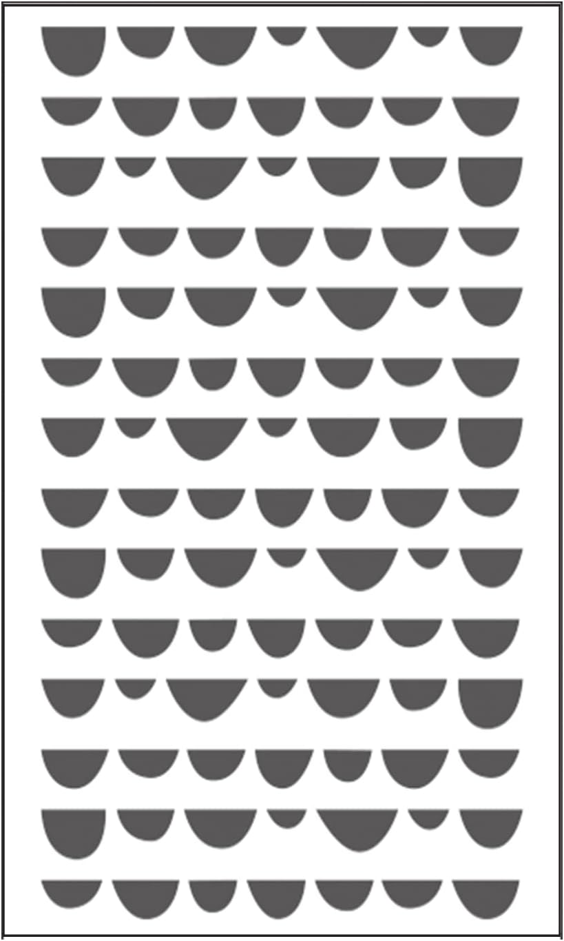 Vaessen Creative Mini Embossing Folder, Pebbles, for Adding Texture and Dimension to Scrapbook Pages, Cards and Other Papercraft Projects, 3 x 5 inches