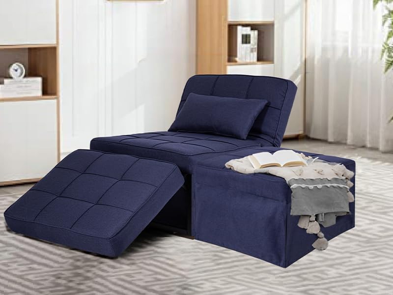 IJIALIFE Sofa Bed,4 in 1 Convertible Chair Bed with
