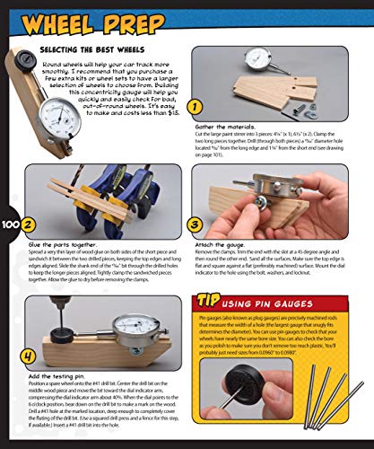 Building The Fastest Pinewood Derby Car: Speed Secrets For Crossing The Finish Line First! (Fox Chapel Publishing) Illustrated Guide To Making A Competitive Car, From Planning & Designing To Finishing #TOP6
