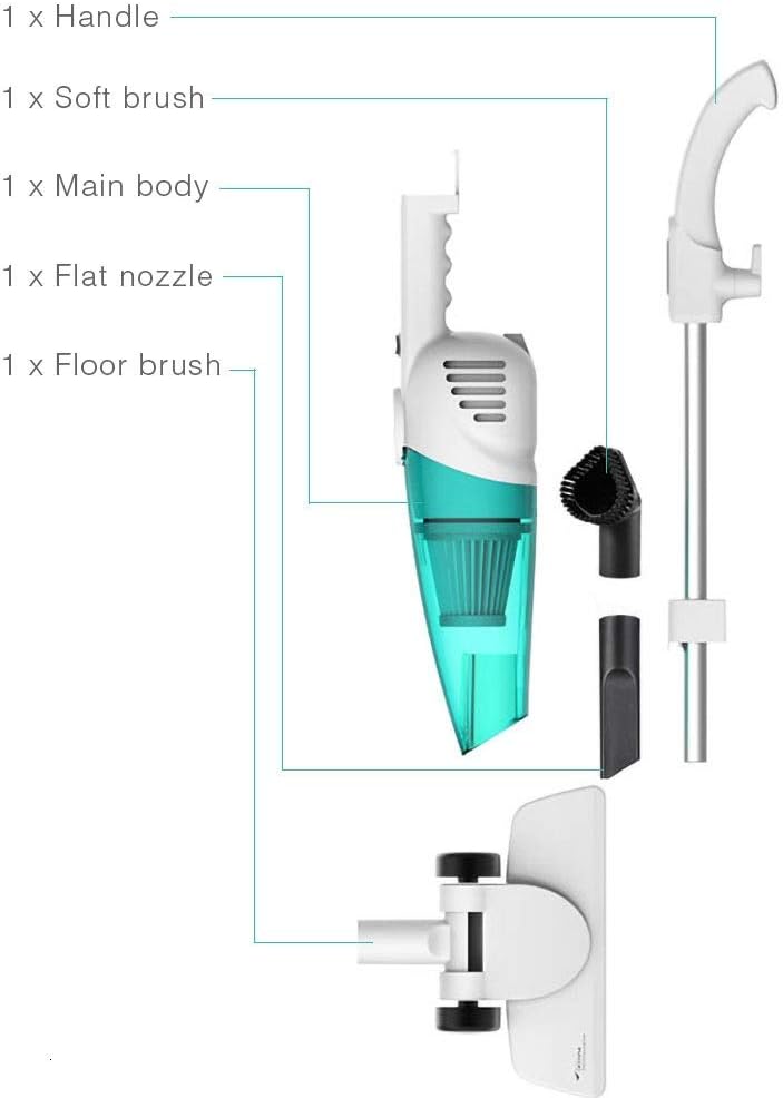 Hard Floor Vacuum Handheld Vacuum Cleaner, Household Automotive Vacuum Cleaner Wireless, Vacuum Cleaner 16000 Pa Dust Collector, Cleaning Equipment