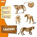 Schleich Wild Life Realistic Lioness Figurine - Authentic and Highly Detailed Wild Animal Toy, Durable for Education and Fun Play for Kids, Perfect for Boys and Girls, Ages 3+