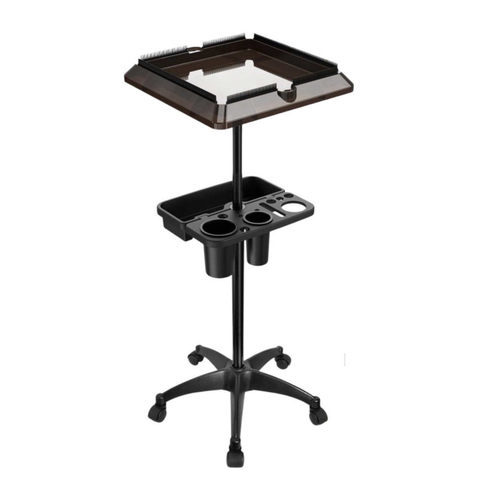Gralara Carrito Peluquería Rodante Carrito Auxiliar Salón Multifuncional Organizador para Estilistas