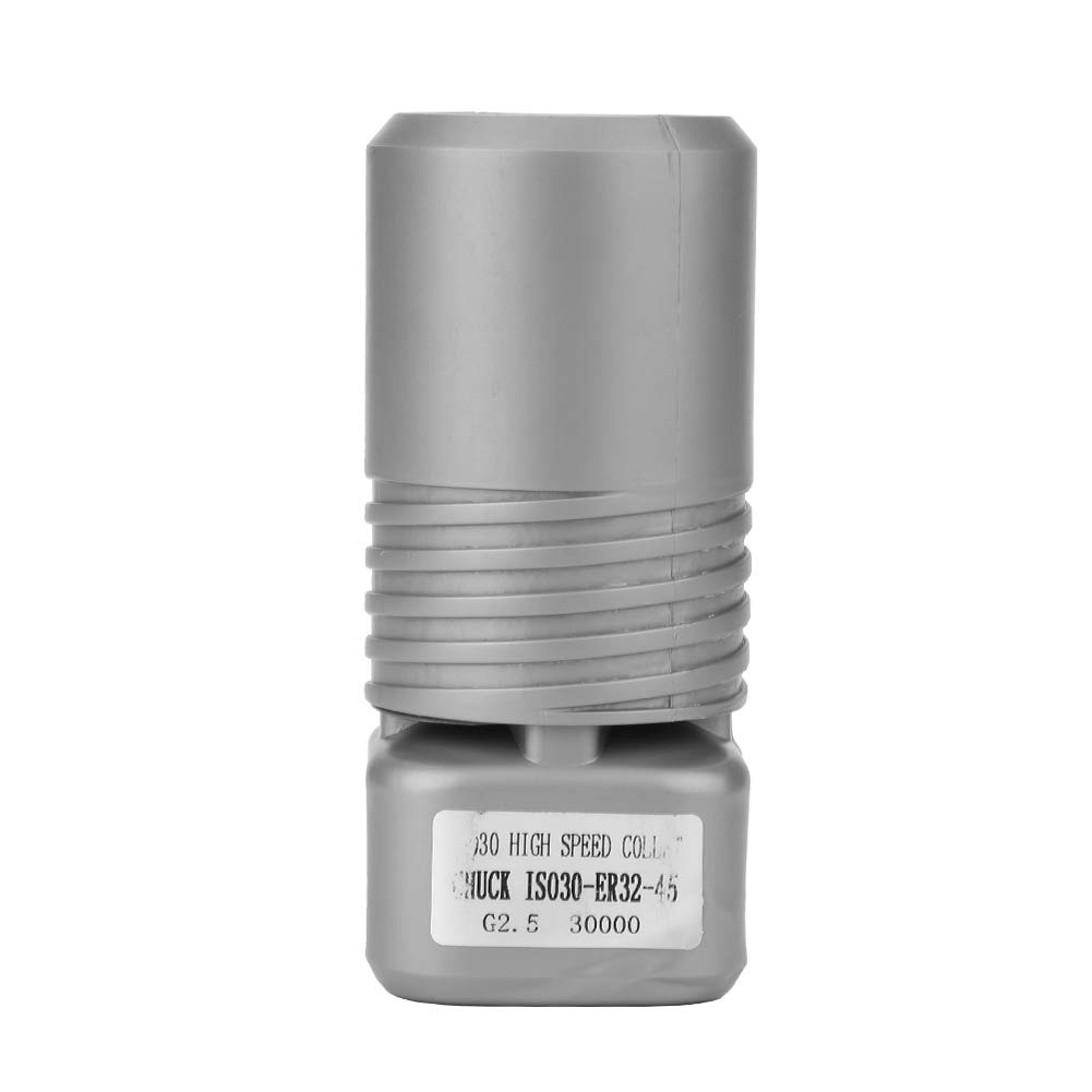 fresa cnc + Portautensili a bilanciere, acciaio inossidabile ISO30 ER32 Portapinze a mandrino Porta utensili per tornio CNC G2.5 30000 RPM