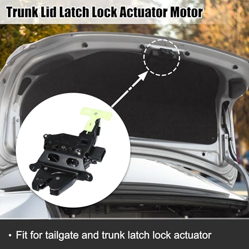 Image of uxcell Trunk Lid Latch Lock Actuator Motor for Chevrolet Cobalt 2005-2010 for Pontiac G5 2007-2010 No.20774886