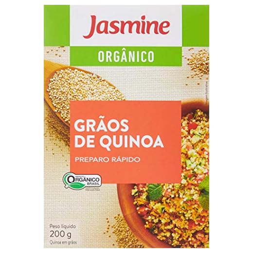 Jasmine Orgânico Quinoa Em Grãos - 200G