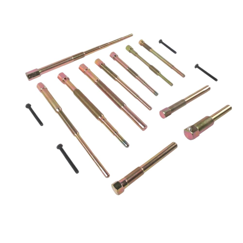 Set di Attrezzi per estrattore Frizione AP03 con 12 Modelli e Dimensioni per l'uso con Vari carrelli e Veicoli a Motore Piccolo, Inclusi i Modelli 19779-G1 TLS1101B1 TLS15544