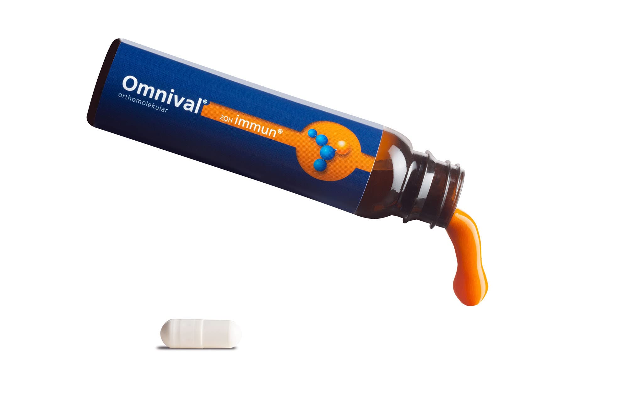Immun Trinkampullen - Vitamin Komplex für das Immunsystem | Orthomolekulares Nahrungsergänzungsmittel, Vitamine für Frauen & Männer, Mikronährstoff Immunkur im Trinkfläschchen (30 Tage)