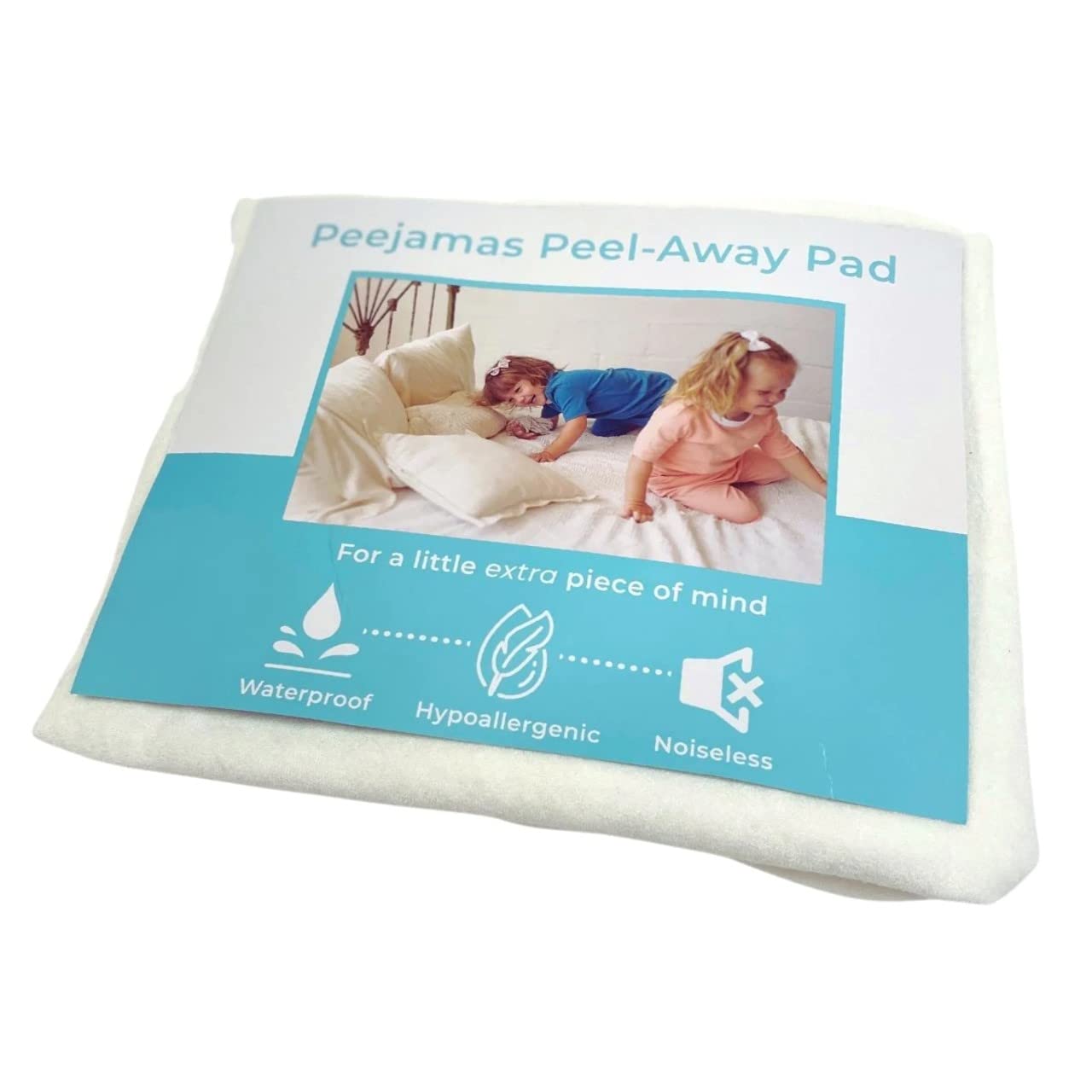 Peejamas Super Absorbent Mattress Protector - Incontinence Bed Pads, Absorbs 40+ Oz, Mattress Incontinence Protector - Potty Training Protective Pads for Bed - Bedwet Pads for Kids (38" x 30")