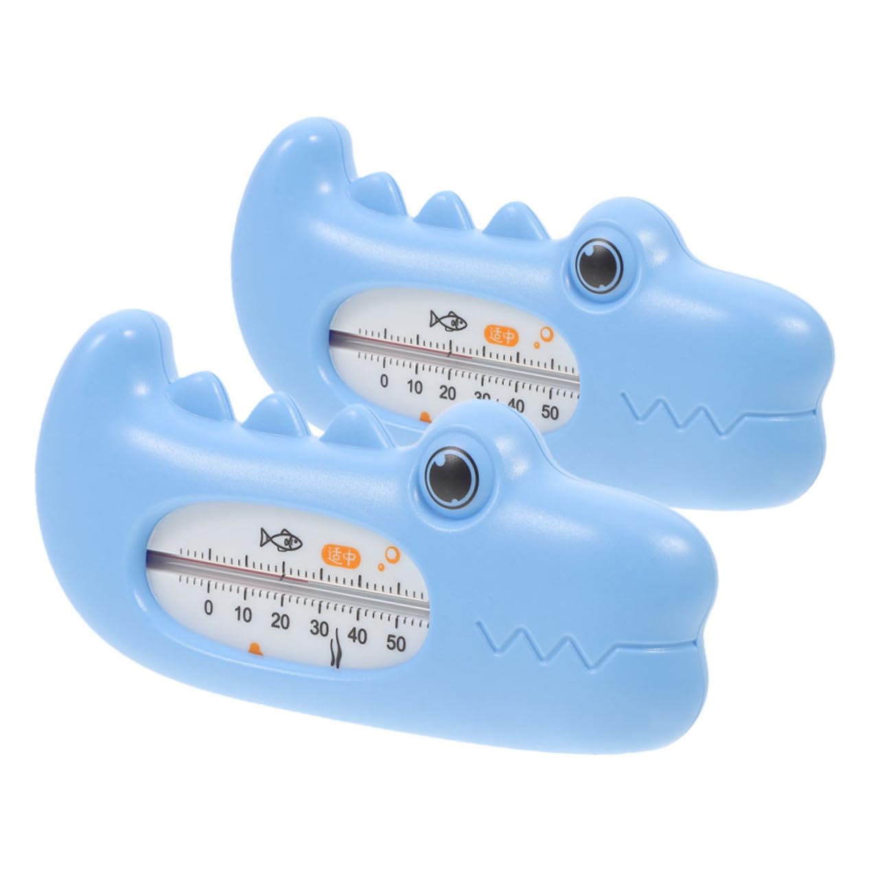 SUPVOX Termómetro De Estanque Temperatura Bañera Termómetro De Agua Para Sumergir En Frío Termómetro De Spa Para Páginas Sky-blue 2 Piezas X 4