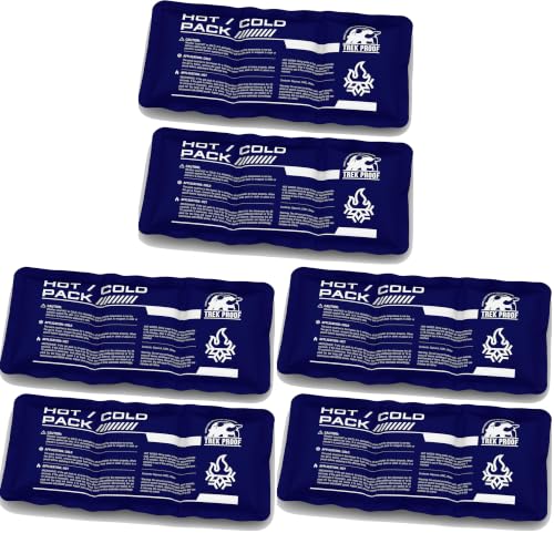 Image of Flexible Ice Pack for Pain Relief - Reusable Gel Pack for Knee, Shoulder, Ankle, Back, and More - Bendable for Customized Comfort (Pack of 3)