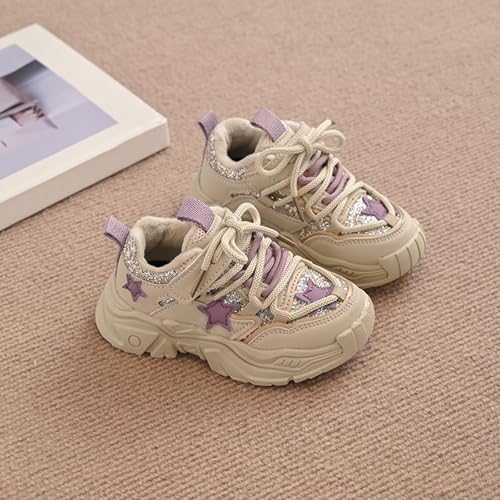Running Shoes for Girls Kids Sneakers Toddler Breathable Athletic Tennis Shoes Lightweight Comfy Shoes for Girls Size 112
