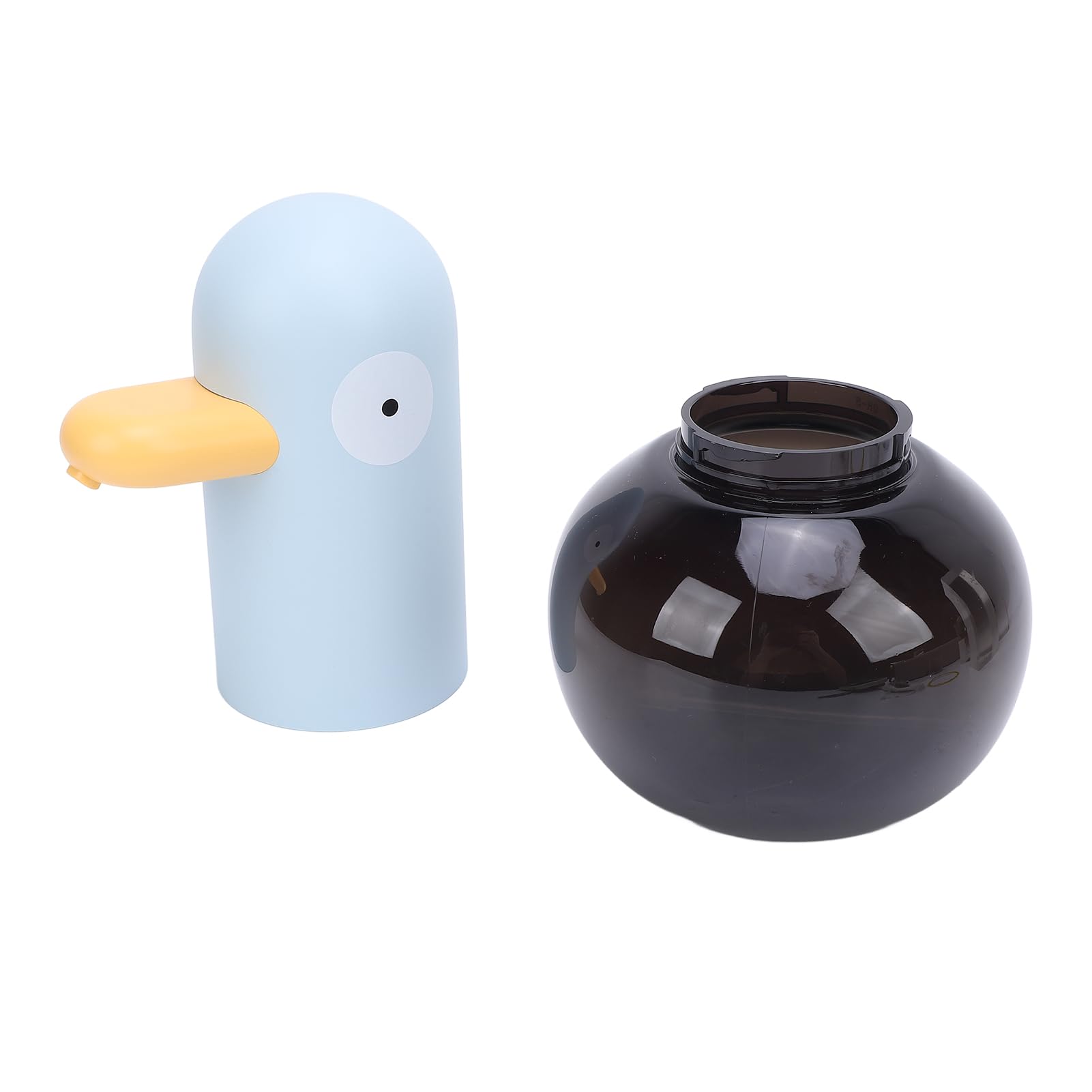 Automatyczny Dozownik Mydła w Pianie, Ładowalny Dozownik Mydła Cute Duck, Bezdotykowy Ręczny Dozownik Mydła z Czujnikiem, do łazienek, Kuchni, Uroczej Dekoracji Wnętrz (Typ 1)