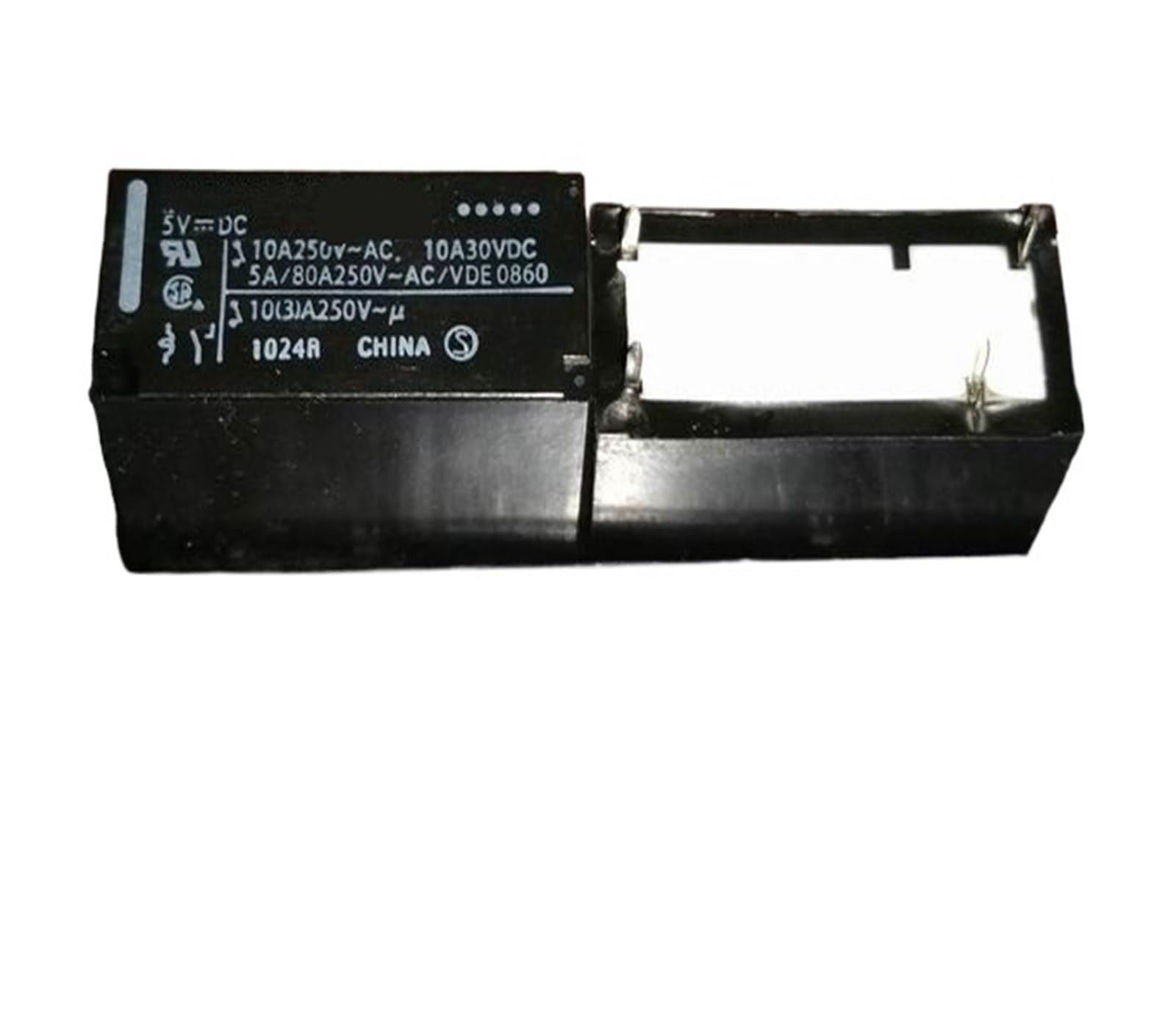Relé H1AA005T de 4 pines y 5V para control de circuitos de baja tensión