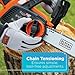 BLACK+DECKER 20V MAX Electric Chainsaw, 10 inch Cordless Chainsaw with Battery and Charger Included, Automatic Oiler, Low Kickback Power Chain Saws (LCS1020)