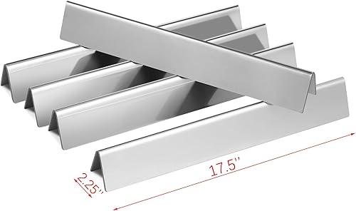 Miniatura 6 de Piezas de repuesto para Weber Genesis serie 300 con control frontal, 7620 7621 Barras aromatizantes 65505 Deflectores de calor 62752 Kit de quemador