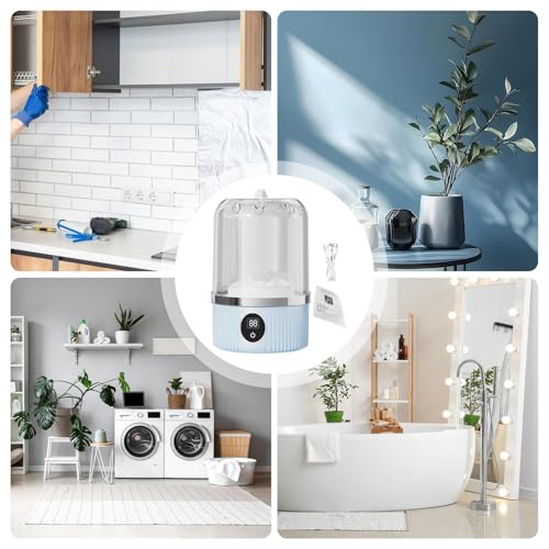 Mini lave-linge portable compact avec 3 modes pour linge de bébé - 4