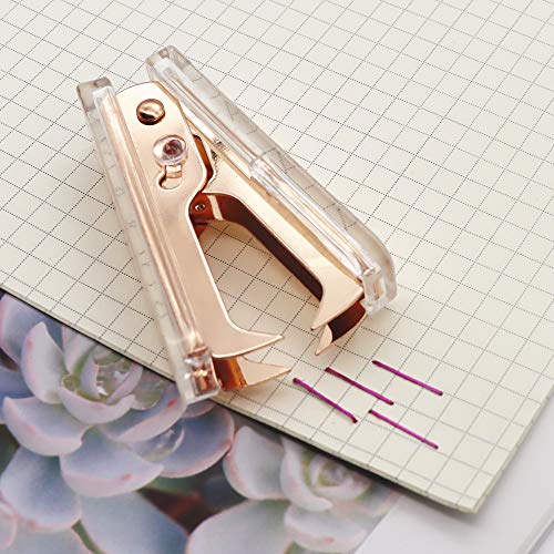 Suporte de cubo de acrílico transparente em ouro rosa autoadesivo | Conjunto de removedores de gramp