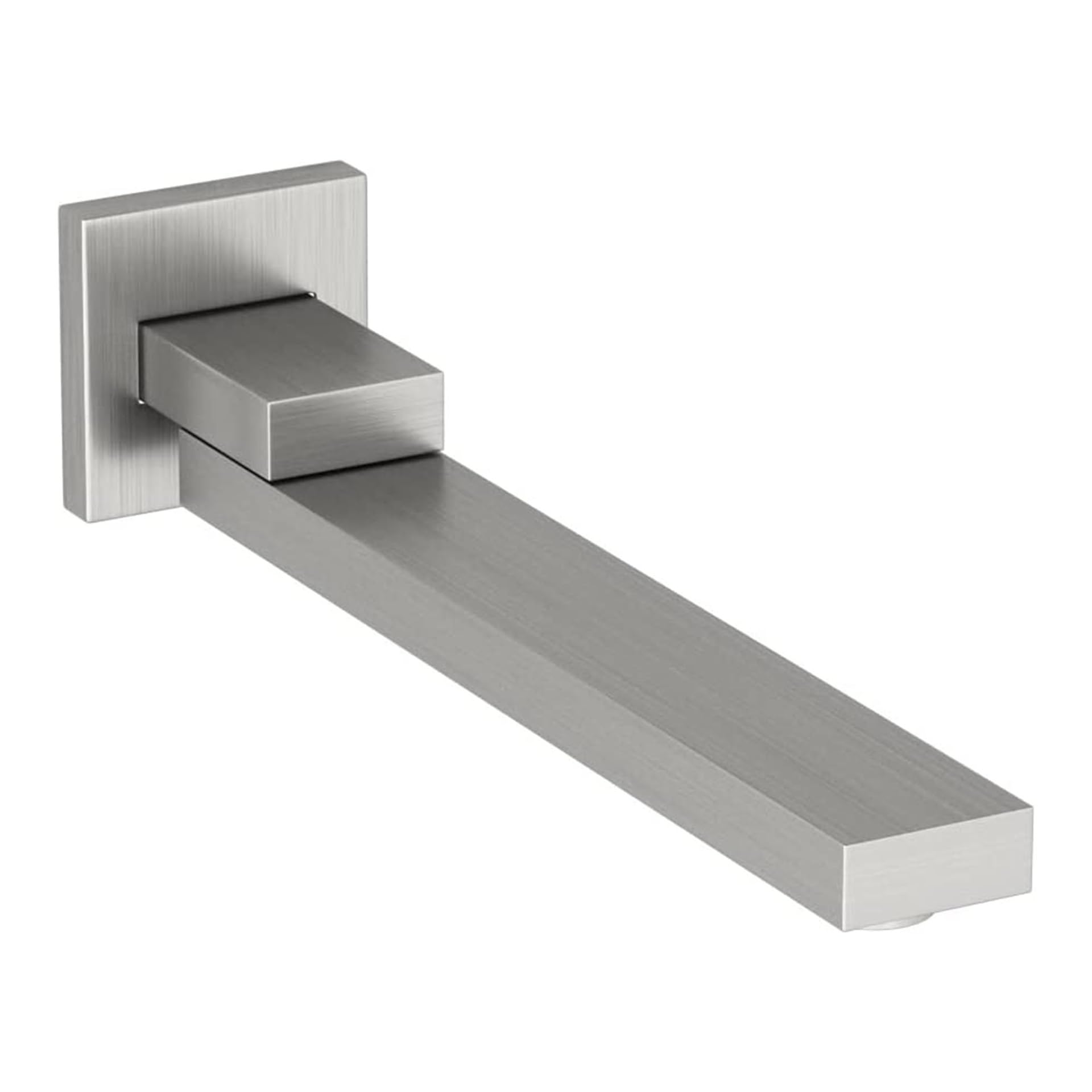 Bec d'eau oscillant douche or brossé pour créer un espace spa à la maison