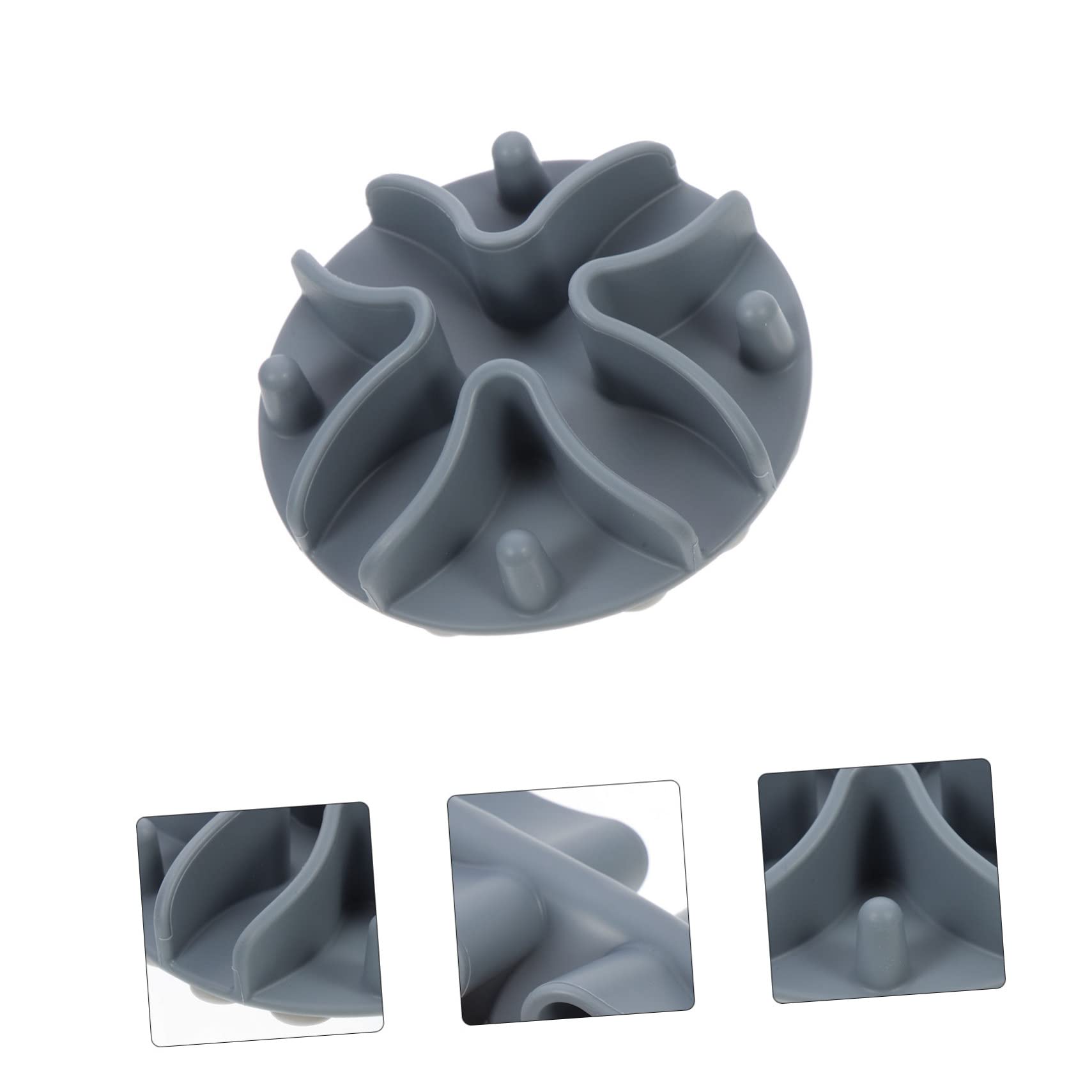 Mipcase 5stücke Pet Dog Licking Pad Aus Lebensmittelechtem Silikon rutschfeste Fütterungsmatte Für Hunde Und Katzen Zum Langsamen Füttern Beschäftigung Beim Baden