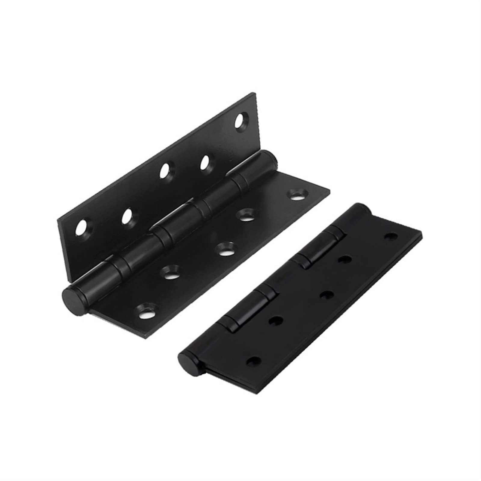 T&B Roestvrij stalen glazen deur scharnier voor gratis swingende glazen deuren (2 paar) (voor 5-8mm