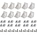 2020 Corner Bracket, 2020 Series Aluminum Profile Connector Set, 10pcs Corner Bracket 6mm Slot Aluminum Profile Accessories