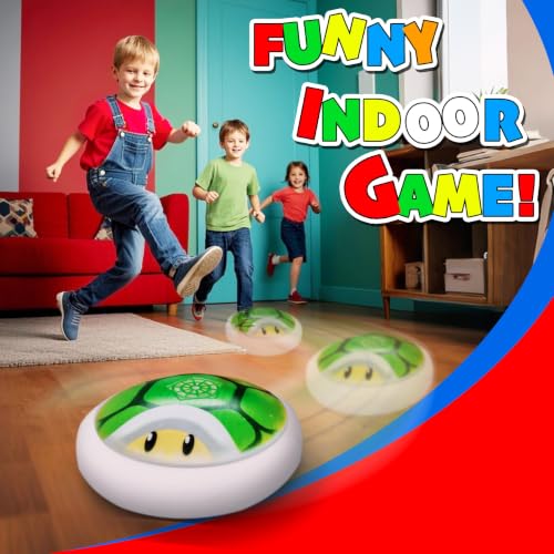 Miniatura 2 de Glückpa Balón Fútbol Flotante, Juguetes De Fútbol Con Luces Led, Juegos De Exterior Interior, Juguetes Niños 3 4 5 6 7 8 Años, Regalos Cumpleaños Para Niños Niña 3-10 Años