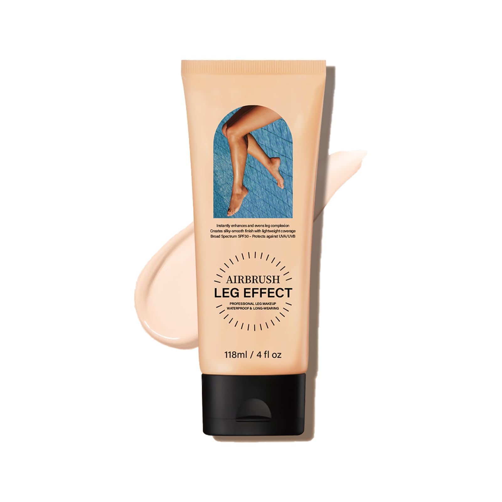 Leg Makeup Waterproof No Transfer,Legs Body Coverage Scar Tattoo Cover Up Makeup Waterproof Long Last Concealer for All Skin Tones. (1# Fairest Glow)