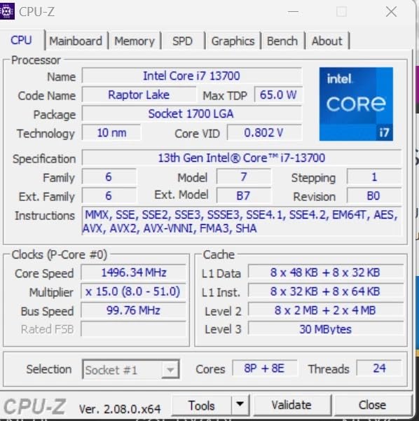 Amazon.com: Intel Core i7-13700 16 Core Desktop Processor (Up to