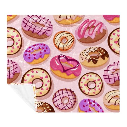 Couverture douce beignets anti-froid pour canapé et lit - 2