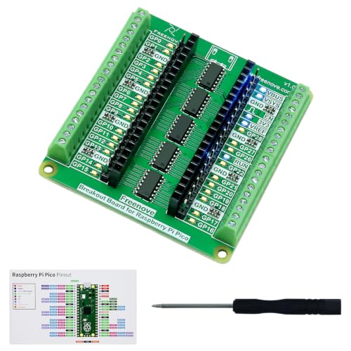 Freenove Breakout Board pour Raspberry Pi Pico 1 2 W 2W...