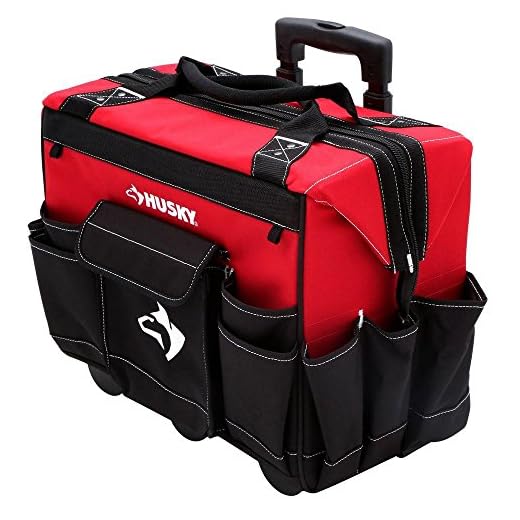 Husky 18 in. Rolling Tool Tote