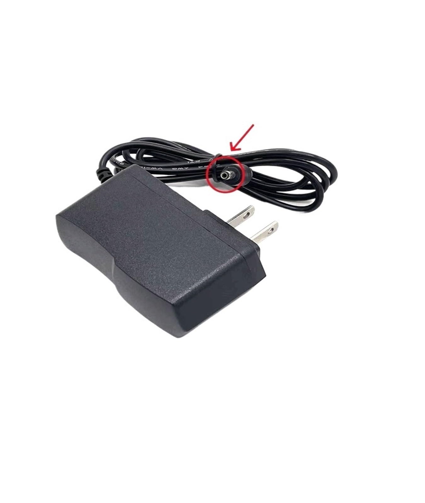 Transformador de 5V1A DC 3.5mm para barra de luz decodificador y monitoreo en casa