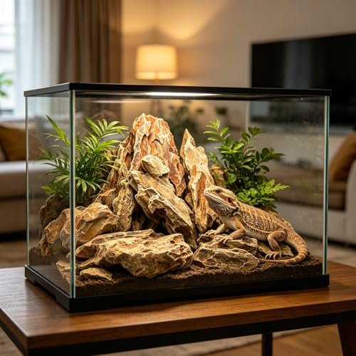 Image of 5 LB Aquarium Rocks Stones, 2-6 inches Natural Dragon Stone