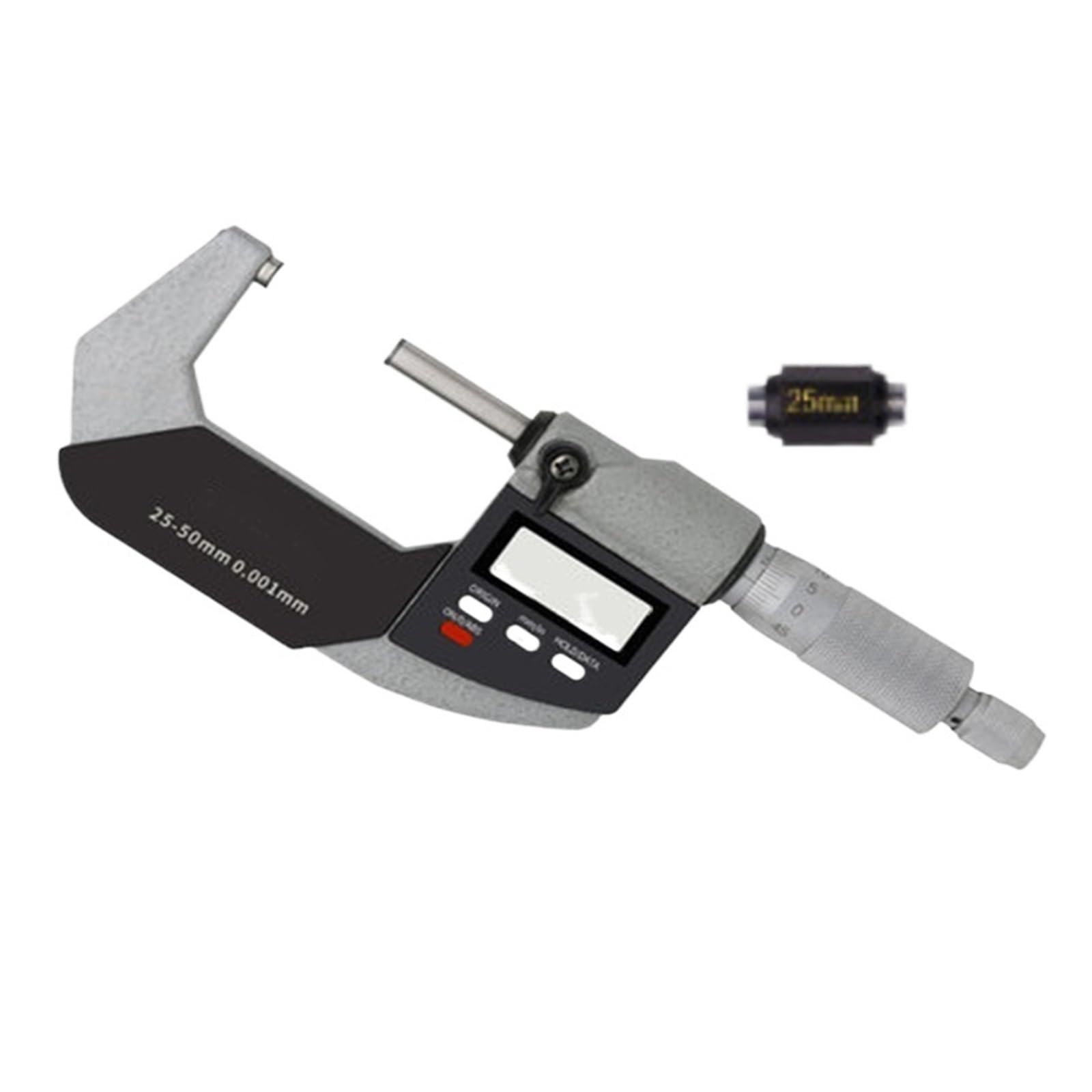 Micromètre électronique 25-50 mm de haute précision 0.001mm et jauge à pied digitale