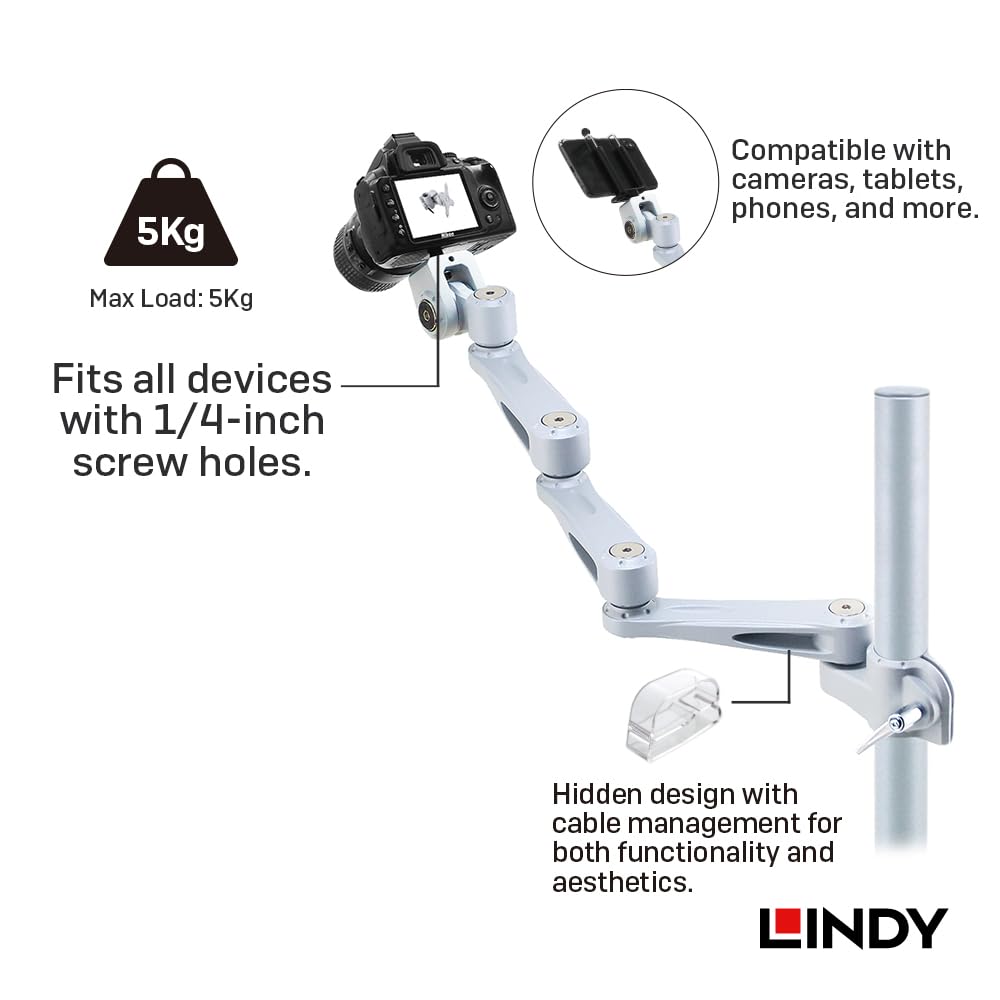 LINDY 撮影用ロングカンチレバーアーム(型番:40945) Amazon.co.jp: LINDY 撮影用ロングカンチレバーアーム(型番