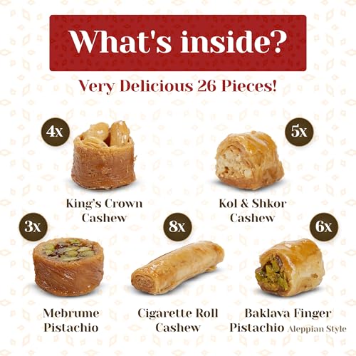 Eastanbul Baklava 8.8Oz, Baklava Gift Box thumb #3