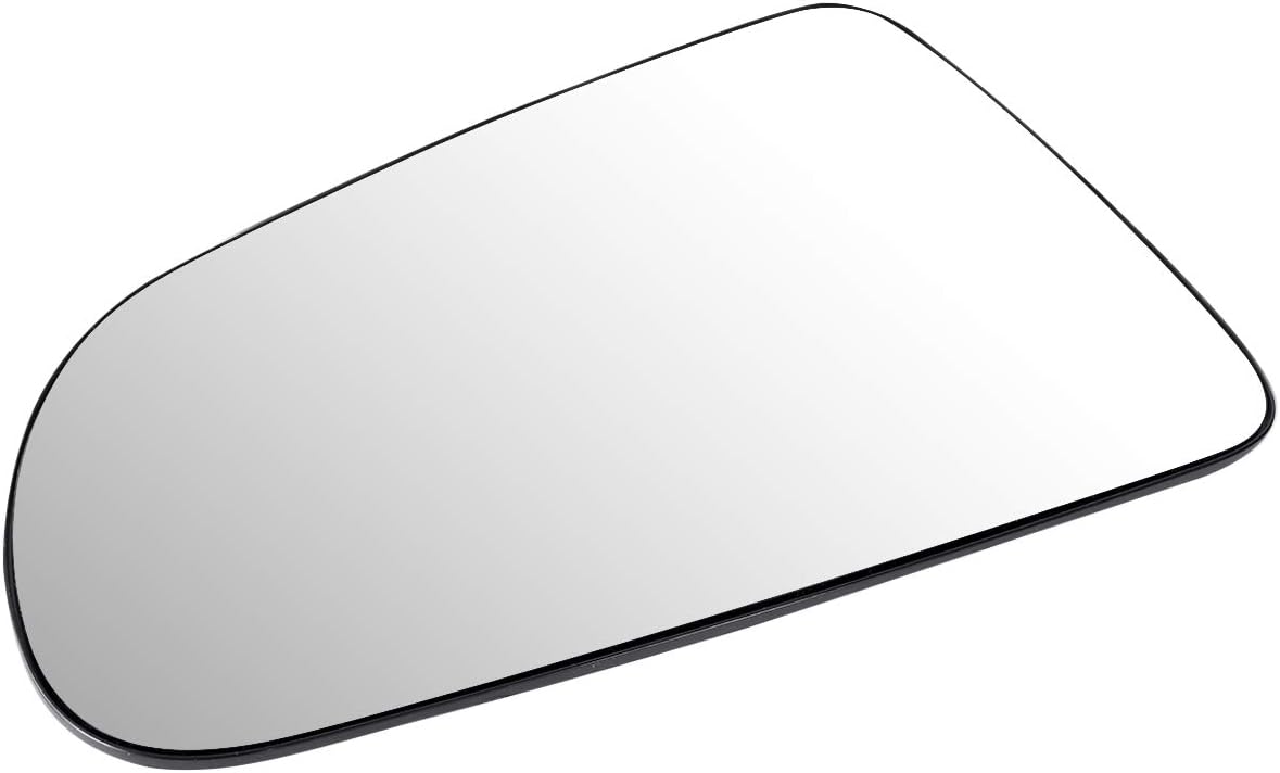 DNA Motoring OEM-MG-0115 5136093AA Factory Style Left Side Mirror Glass Compatible with 05-10 Dakota / 05-07 Durango, Compatible with 11 Ram Dakota