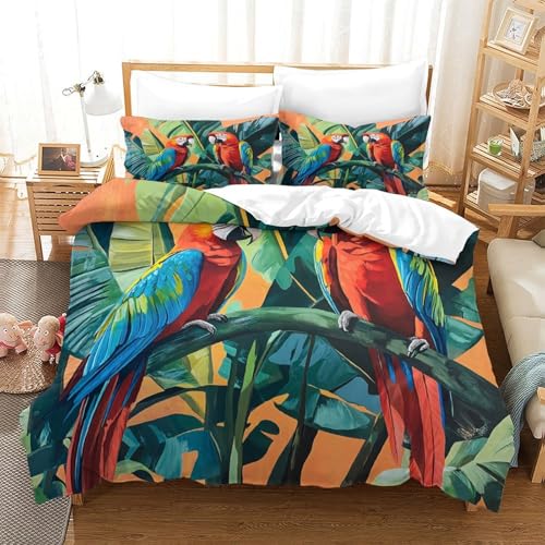 Parure de lit 3D Paris housse de couette microfibre Super King