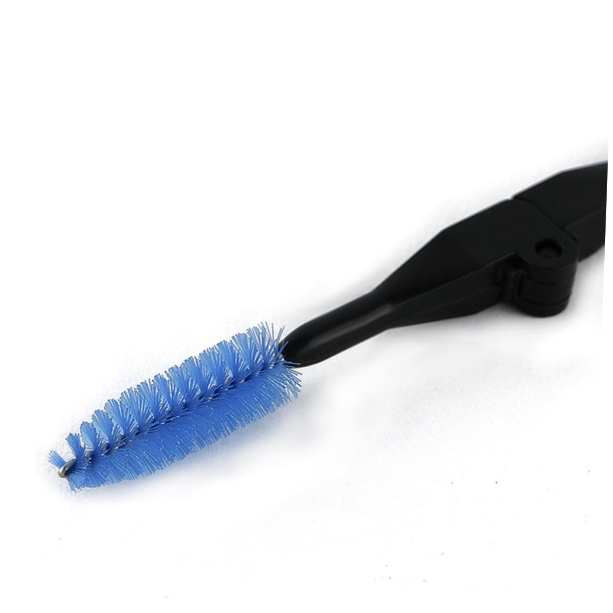 FOMIYES Luxury Wooden Handle Eyebrow Brush Set Double-ended Makeup Brush for Gel Pomade Lash Applicator Random Color