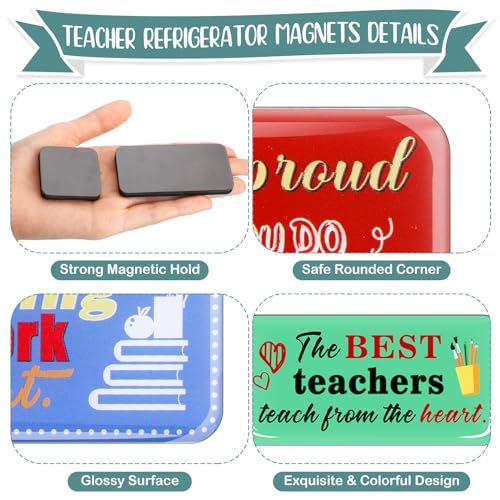 Set de 20 imanes decorativos para profesores miniatura 3
