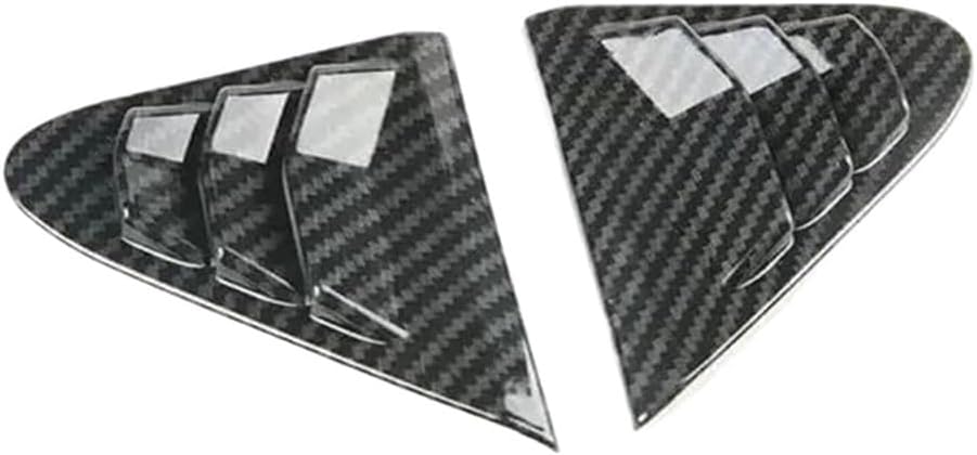 Compatible Cover Trim Vent Scoop ABS Carbon Fiber Accessories Auto