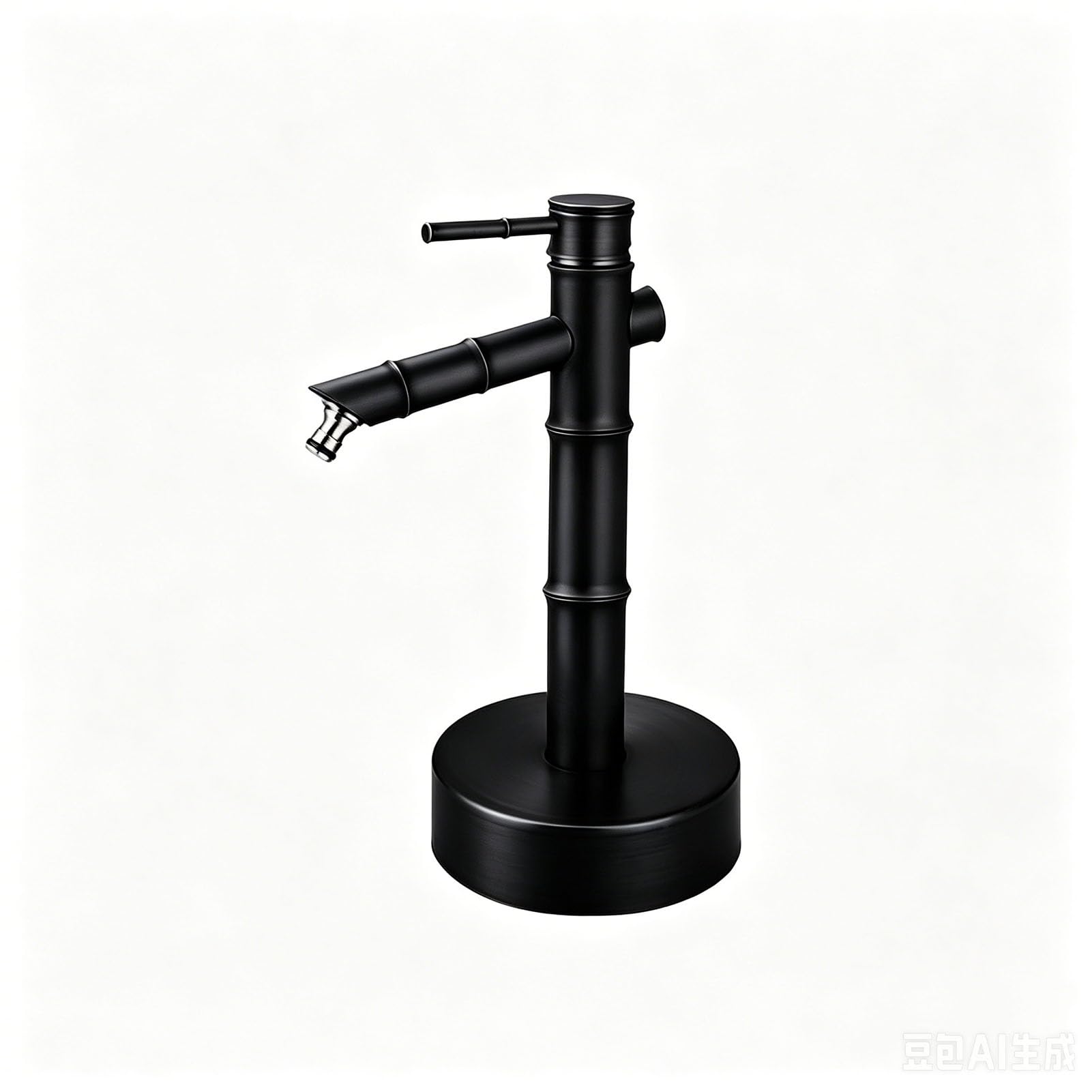 Junvstor 51.5Cm Bath Sink Water Tap Garden Water Spigot, Copper Vertical Outdoor Water Hydrant Column Freestanding Water Post Outdoor Faucet, Decorative Feature Fountain(,Bottom Inlet)